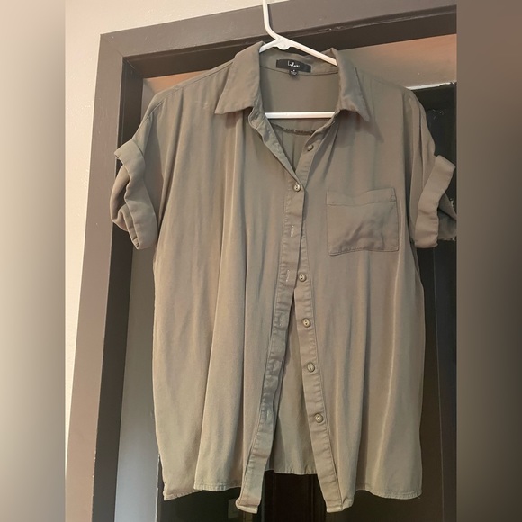 2 button up lulu tops . Soft and lightweight. 1 brand new - Picture 6 of 7